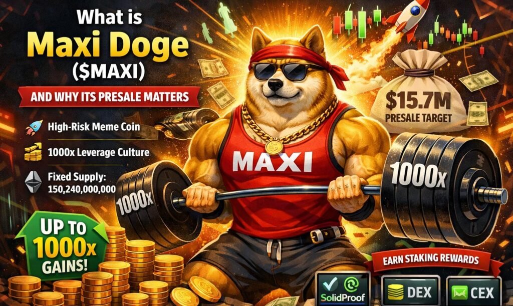 Maxi Doge crypto presales: Expert 2026 guide for high‑risk traders