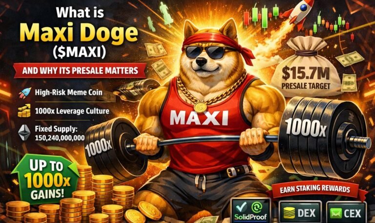 Maxi Doge crypto presales: Expert 2026 guide for high‑risk traders